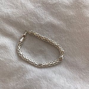 Silver bracelet 18cm